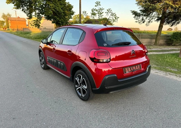 Citroen C3 cena 45999 przebieg: 18500, rok produkcji 2019 z Ryki małe 436